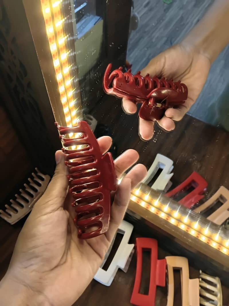 silicon claw clips 11