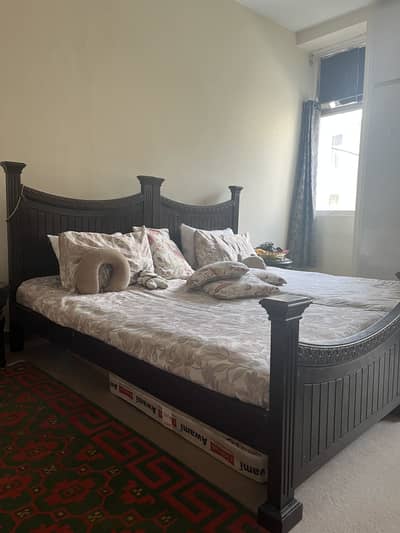 Pair of king size single beds