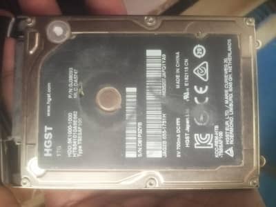 brand HGST 1TB laptop hard drive