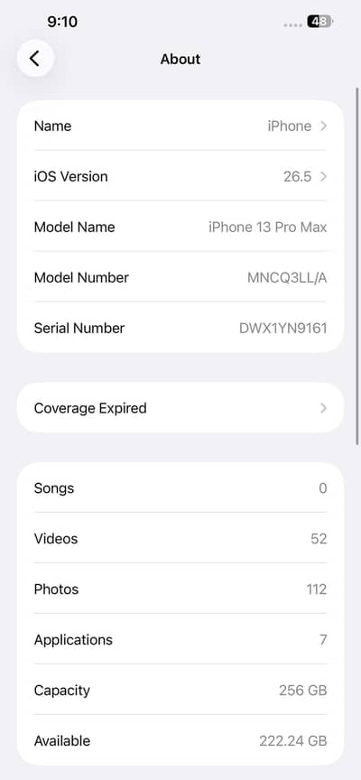 Apple iPhone 13 Pro Max