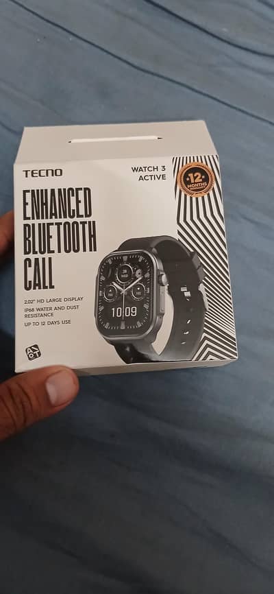 Tecno wach new not used All new