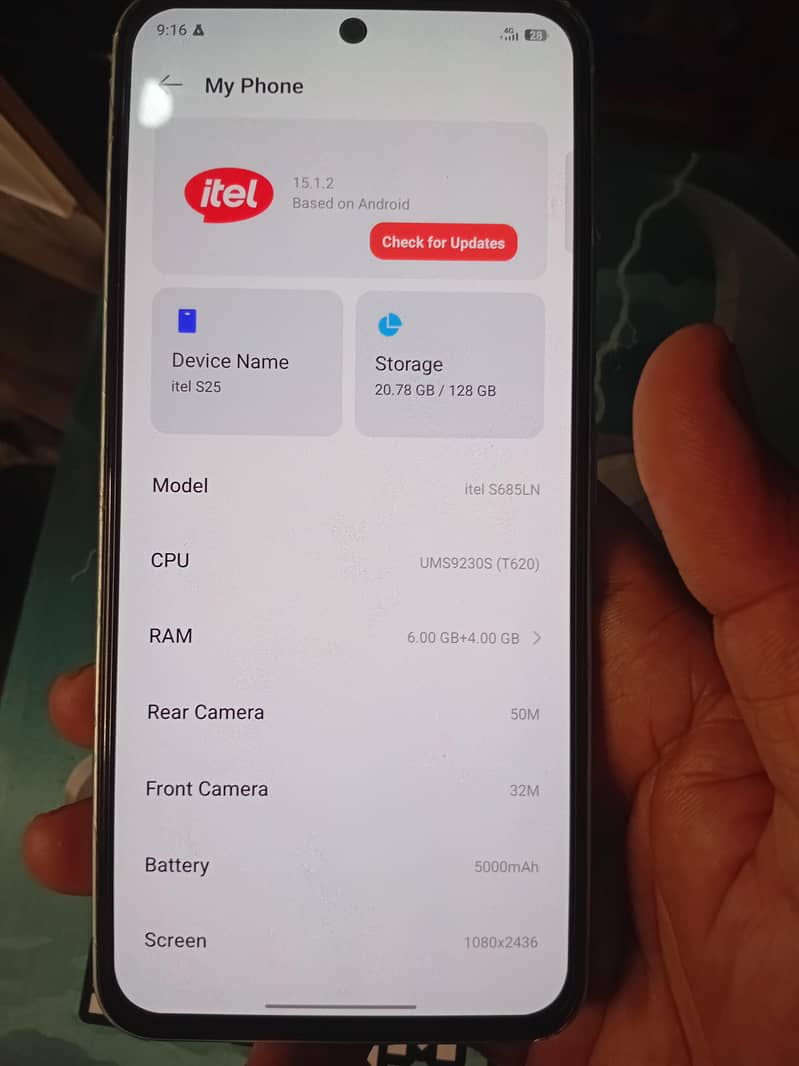 Itel S25 1