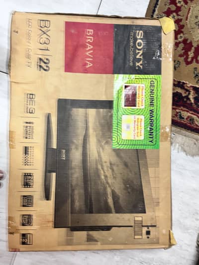Sony Bravia BX31 | 22" inch LCD COLOUR TV for Sale