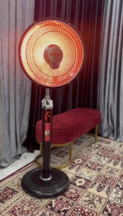 luxury electric heater manual and with remote control