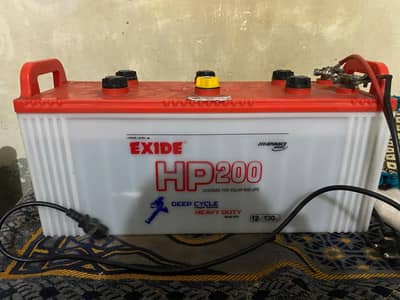 Exide HP200 12V 130Ah Deep Cycle Battery