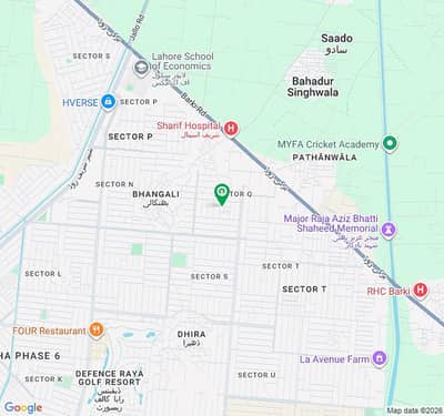 PAPER AVAILABLE PLOT # Q-366 RESIDENTIAL PLOT LOCATED IN THE BEST BLOCK OF DHA LAHORE.