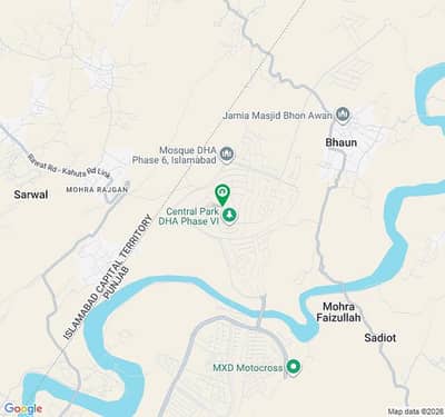 St 18 Near To Central Park Urgent Sale 1 Kanal Plot DHA Phase 6 Islamabad (Prime Sector)