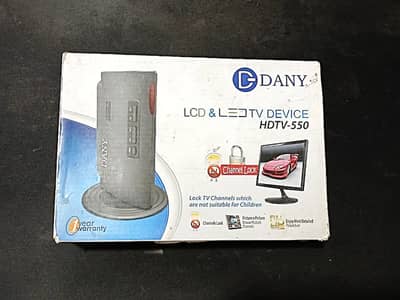 DANY HDTV-550 TV Tuner LCD LED Device with Remote & Accessories