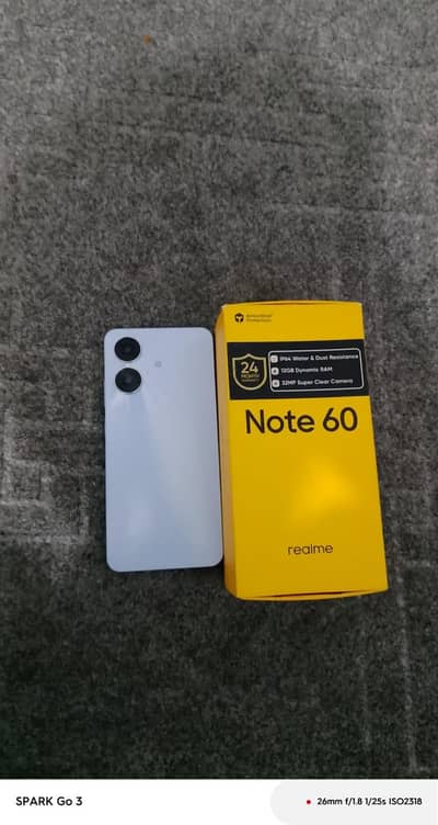 Realme Note 60 4/128 mint condition