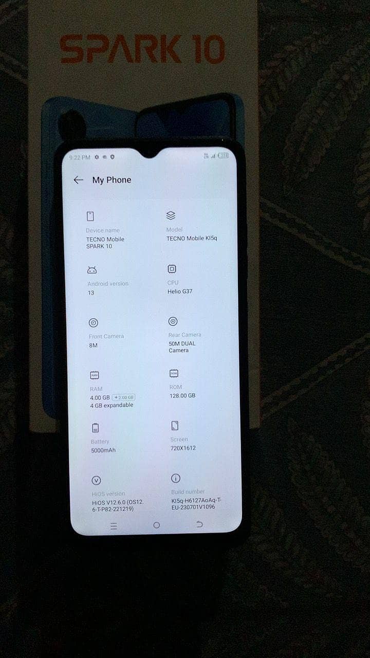 Tecno Spark 10 2