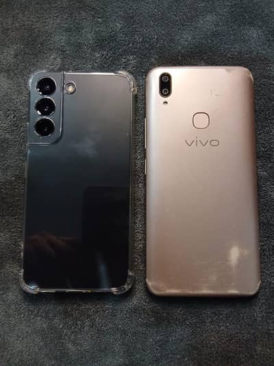 Samsung Galaxy S22 + Vivo Y85a