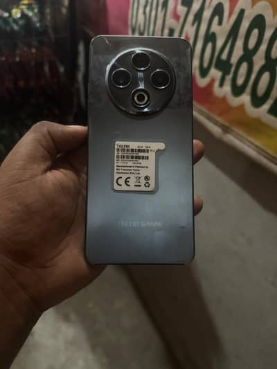 Tecno Spark 30 8+8/128 GB me with complete Box