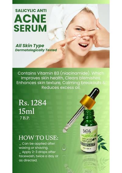 acni serum face wash