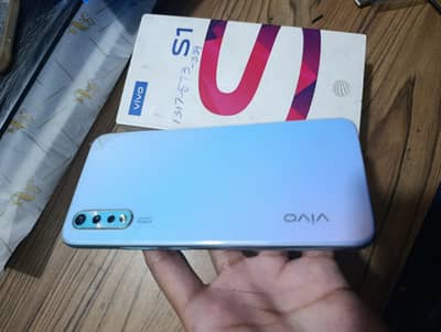 Vivo S1 with box total original 4/128gb PTA proved