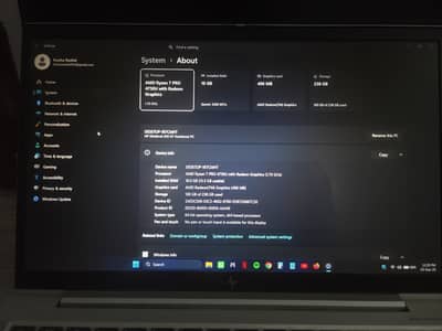 HP EliteBook 845 G7 Ryzen 7 Pro | 16GB RAM | 256GB SSD