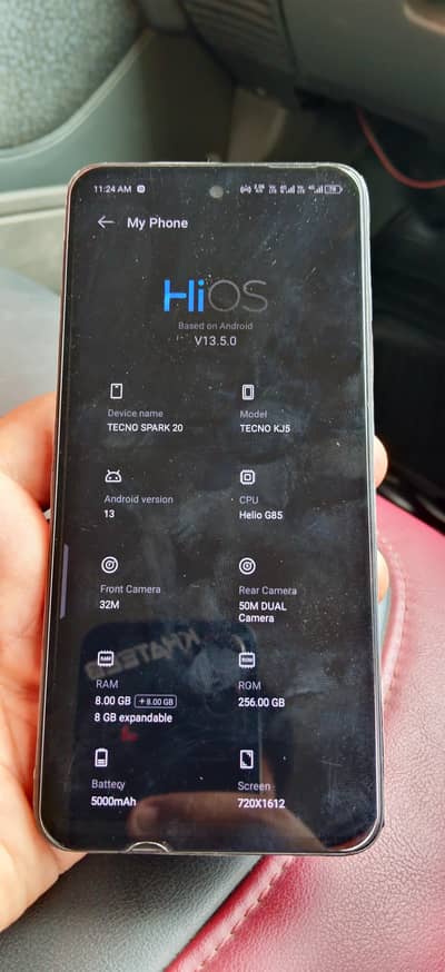 Tecno Spark 20 8+8 256gb