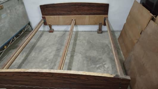 Wooden King Bed