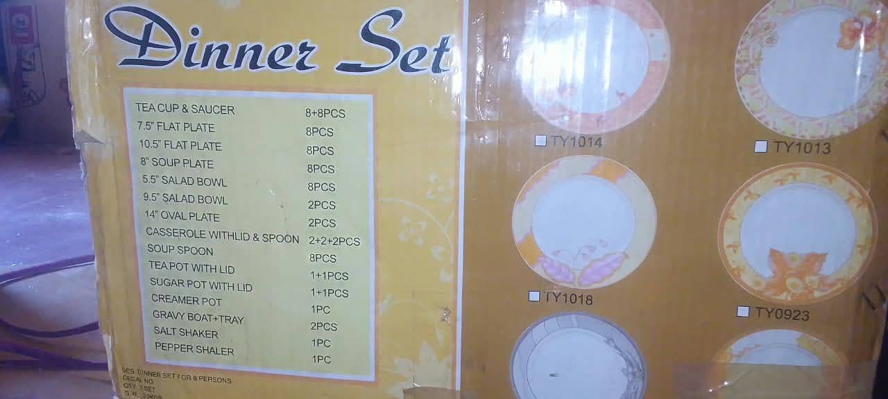 chini Ka dinner set 6