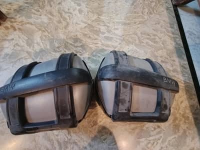 BMW K1200s original slight used Side Bags easy detachable type.