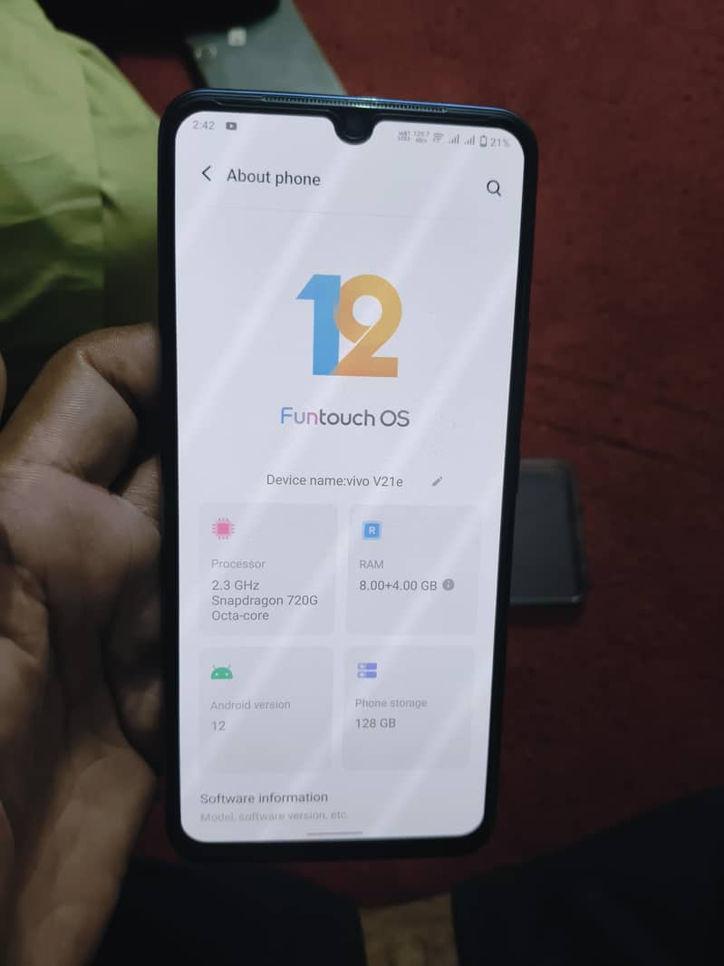 Vivo V21e 6