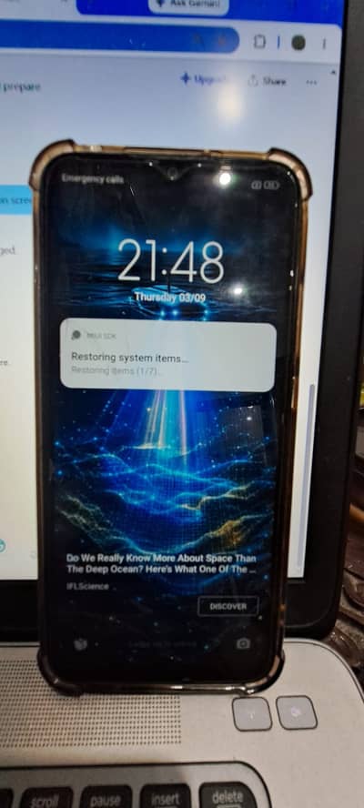 Redmi 10A Black color 4+2GB RAM  PTA Approved – Fully Working