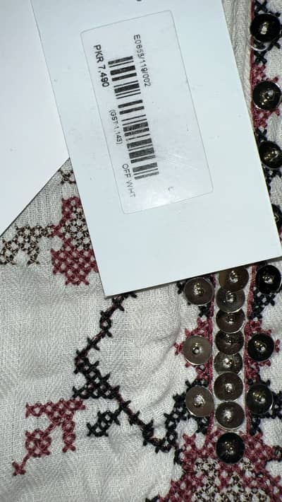Ethnc embroided kurta