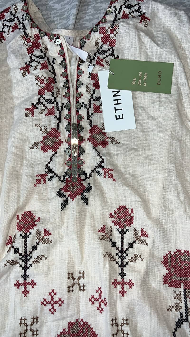 Ethnc embroided kurta 1