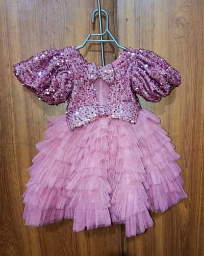 Salmon Pink Frock