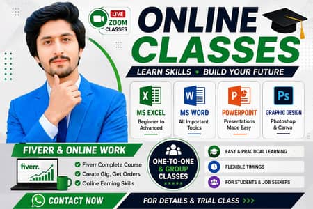  Online Computer, Excel & Graphic Design Classes | Zoom