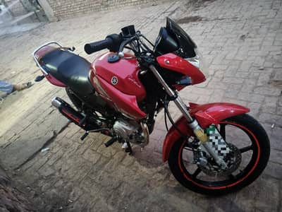 Ybr 125 Red Color 2017  Japanese Model