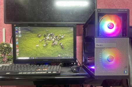 Dell Optiplex 7010 (i7 3rdGen) 500w Power Supply With ViewSonic Lcd