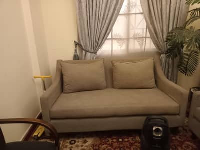 2 seater sofa set used