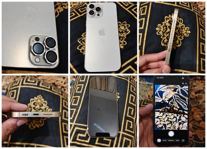Apple iPhone 13 Pro Max non pta jv 10/10 Gold edition scratchles phone