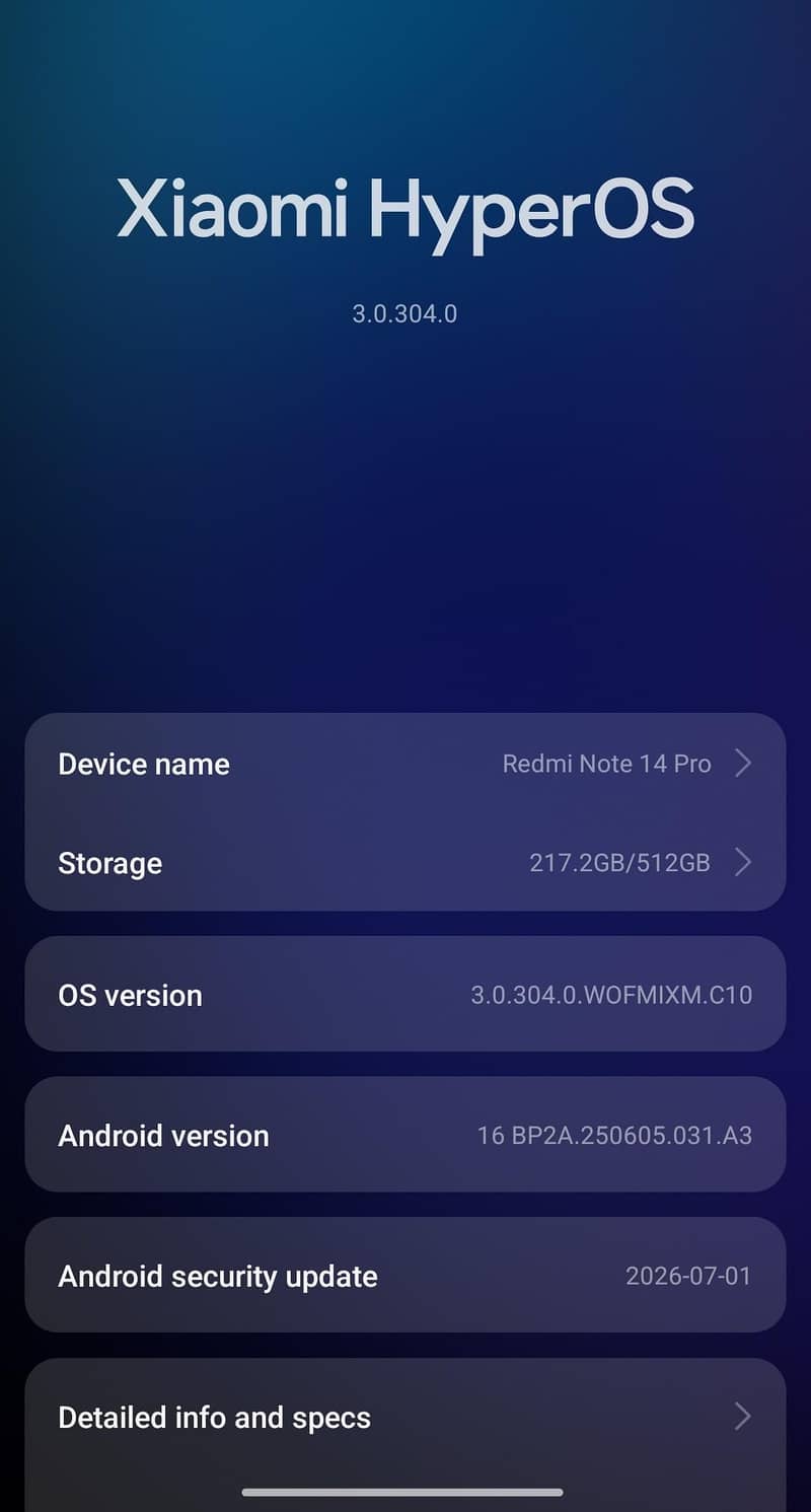 Xiaomi Redmi Note 14 Pro 2