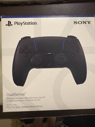 PS5 Dualsense black controller sealed