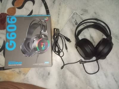 Brand New G606 Wired Gaming Headset - RGB & 7.1 Surround Sound
