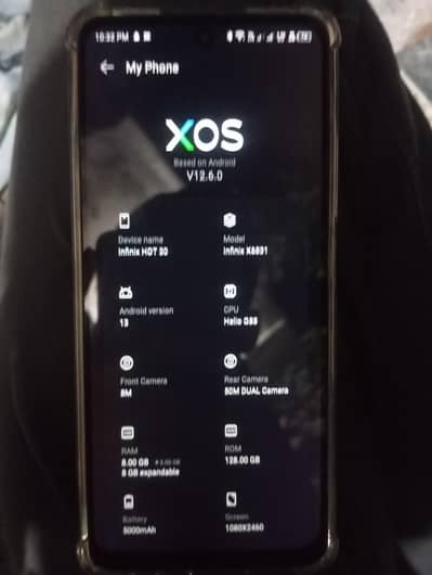 Infinix Hot 30 (8+8GB RAM, 128GB) - Surfing Green - Excellent Battery
