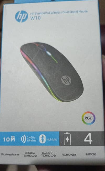 HP Bluetooth & Wireless Dual Model Mouse W10