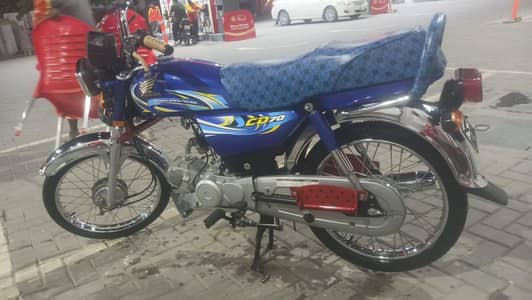 Honda CD 70 2024 Model Ist Owner 100% Genuine Vip Condition