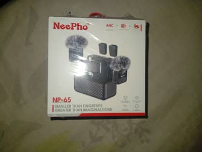 Neepho np 65 / wireless double mic and all magnetic 