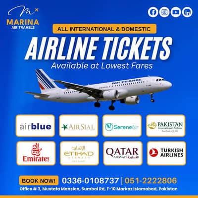 Hajj & Umrah & Tickets All Airlines