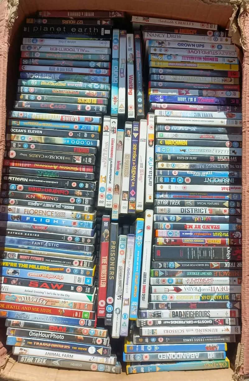 DVDs available. . . 2