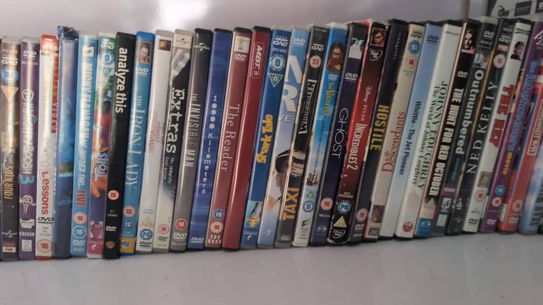 DVDs available. . . 5