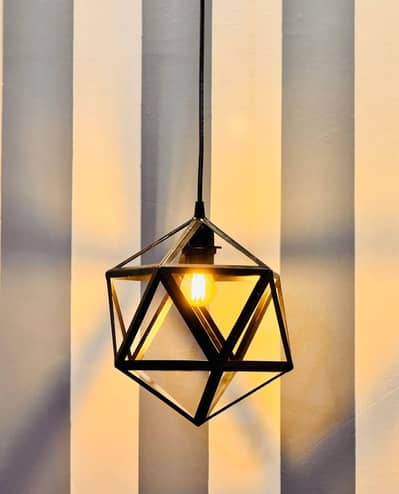 Modern Geometric Hanging Pendant Light