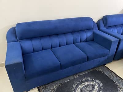 3 seater velvet sofa