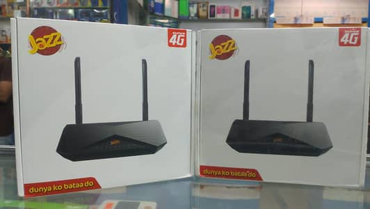 JAZZ 4G UNLOCK WIRELESS LAN PORT ROUTER ALL SIM WORKING ZONG UFONE