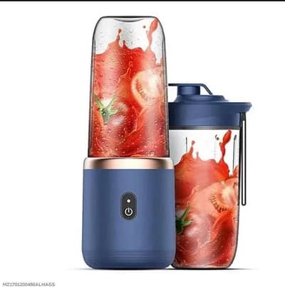  Portable & Rechargeable Electric Juicer Blender Cup (400ml)