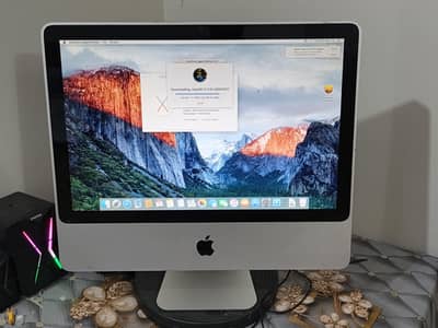 Apple iMAC  , Perfect Working , Core 2 Duo , Upgarded  to SSD