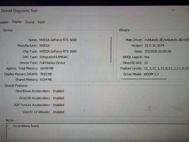 Gaming Computer +RTX 5060 14