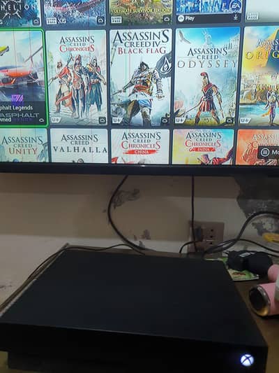 Xbox one x 1tb with control